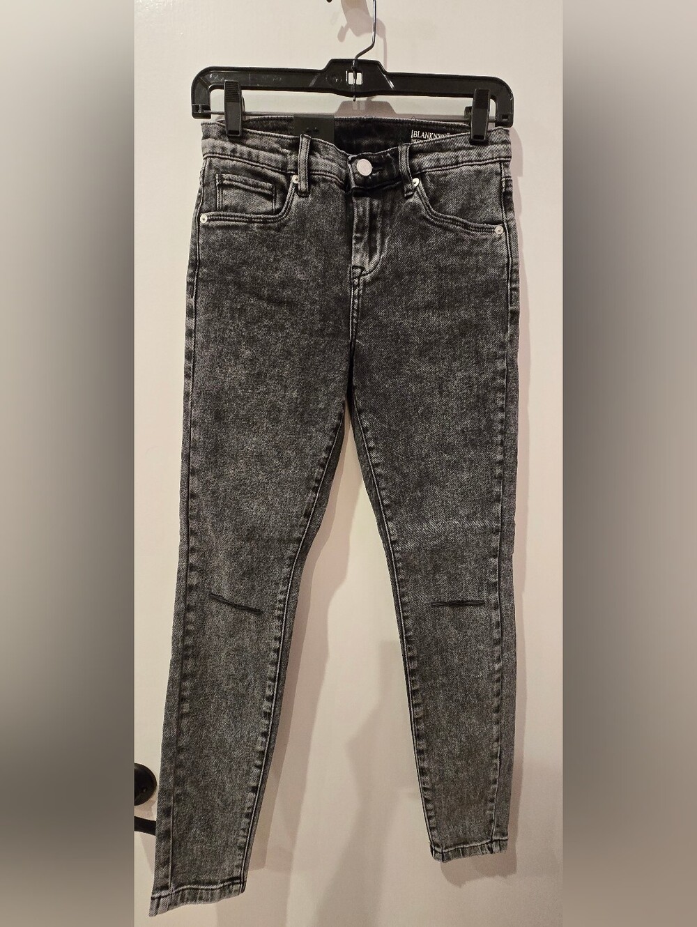 Blank NYC - The Great Jones - Women’s Washed Black Skinny Jeans
